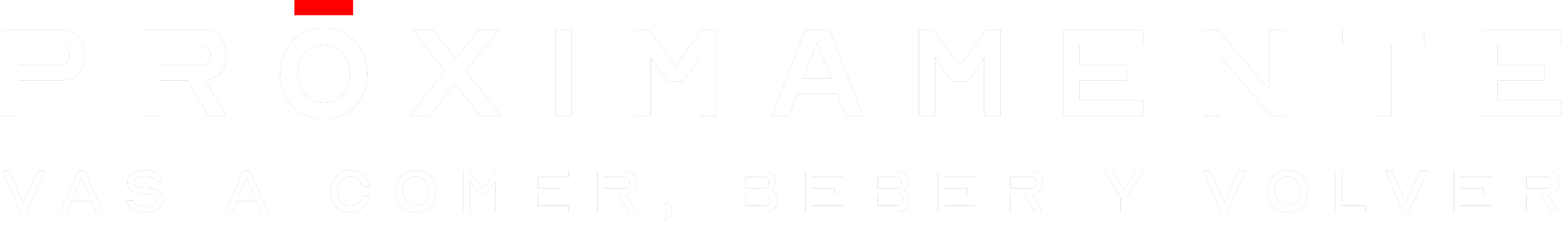 Próximamente. Vas a comer, beber y volver.